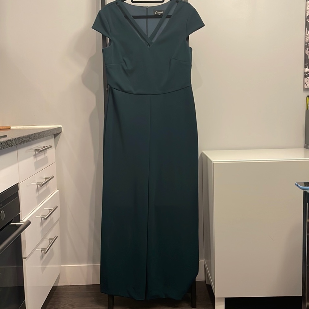 New dark green Connected Apparel size 12 jumpsuit
